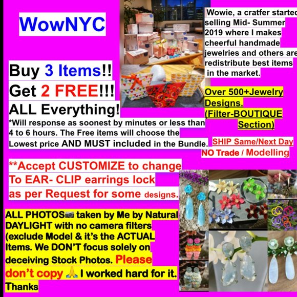 Anthropologie Flower Petals Drop Big Hoop Earrings - Picture 10 of 10